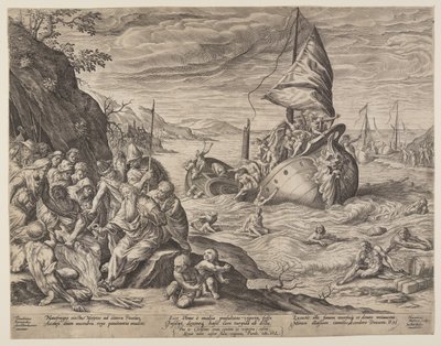 O naufrágio de S. Paulo perto de Mileto de Herman Jansz. Muller