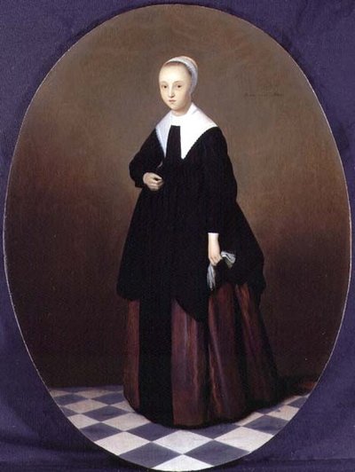 Retrato de uma jovem garota de Herman Mijnerts Doncker