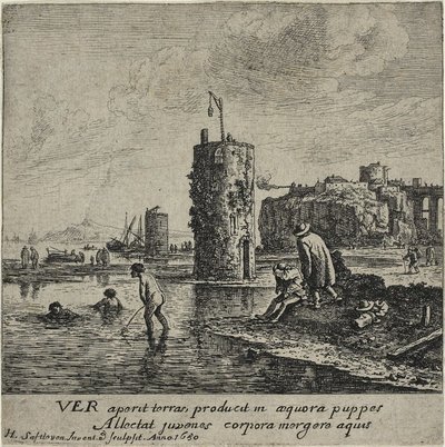 primavera de Herman Saftleven