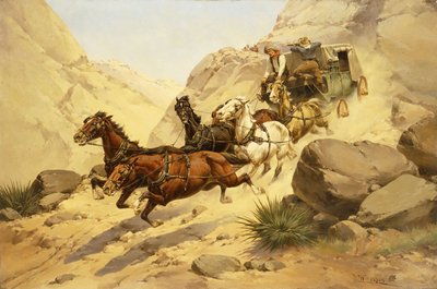 Ataque à diligência, de Herman Wendleborg Hansen