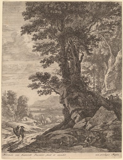 Um grupo de árvores de Herman van Swanevelt