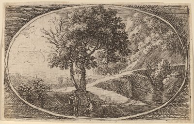 Uma estrada sinuosa de Herman van Swanevelt