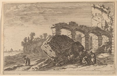 Os quatro arcos arruinados de Herman van Swanevelt