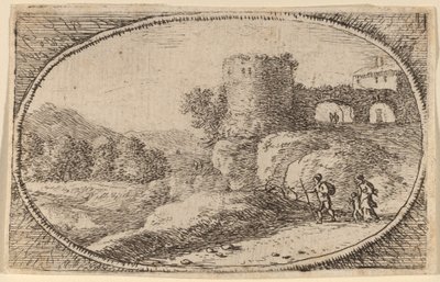A grande torre redonda de Herman van Swanevelt