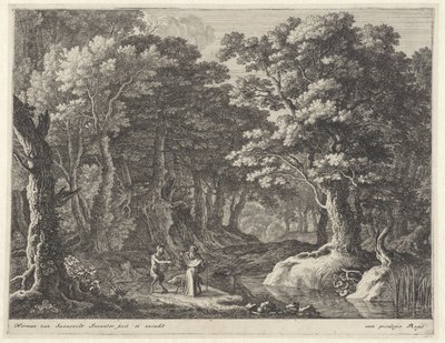 Tentação de Santo Antônio, o Grande de Herman van Swanevelt