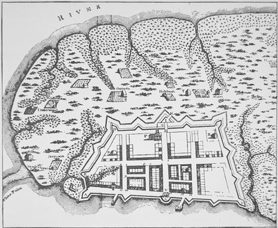 Carolina Colonial (litografia) de Hermann (after) Moll