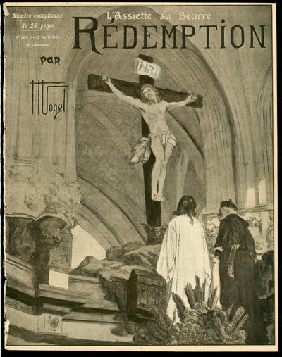 Capa do "The Butter Plate", número 106, Satirical in Colors de Hermann Vogel