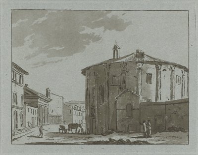 Templo em Roma de Hermanus Fock