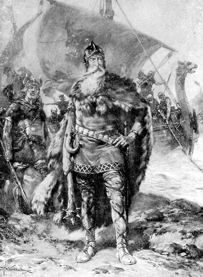 Um ótimo viking, c1920 de Hermanus Koekkoek