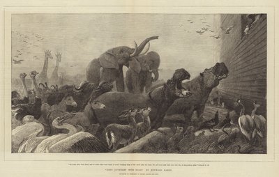 Aliança de Deus com Noé de Heywood Hardy