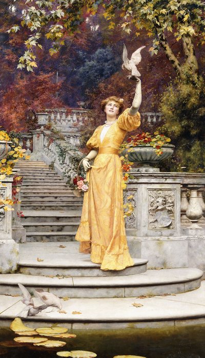 The Pet Dove, de Heywood Hardy