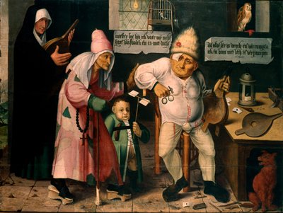 The Bellows Mender de Hieronymous Bosch