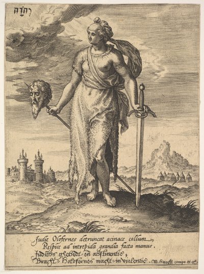 Judith, de Willem van Haecht, proemia de Tyrants, 1578, 1578 de Hieronymous Wierix