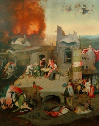 A tentação de Santo Antônio de Hieronymus Bosch