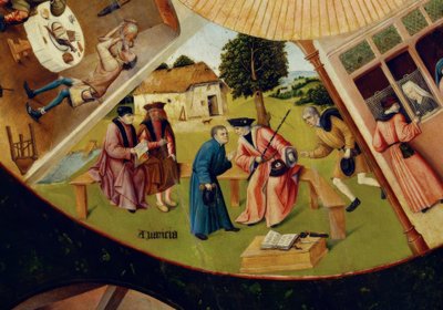 Os sete pecados principais e as quatro últimas coisas de Hieronymus Bosch