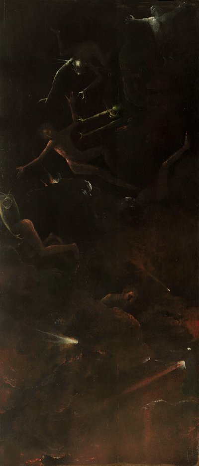 Quatro Visões do Além, ca 1490-1510. de Hieronymus Bosch