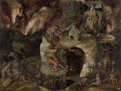 Paisagem do Inferno de Hieronymus Bosch