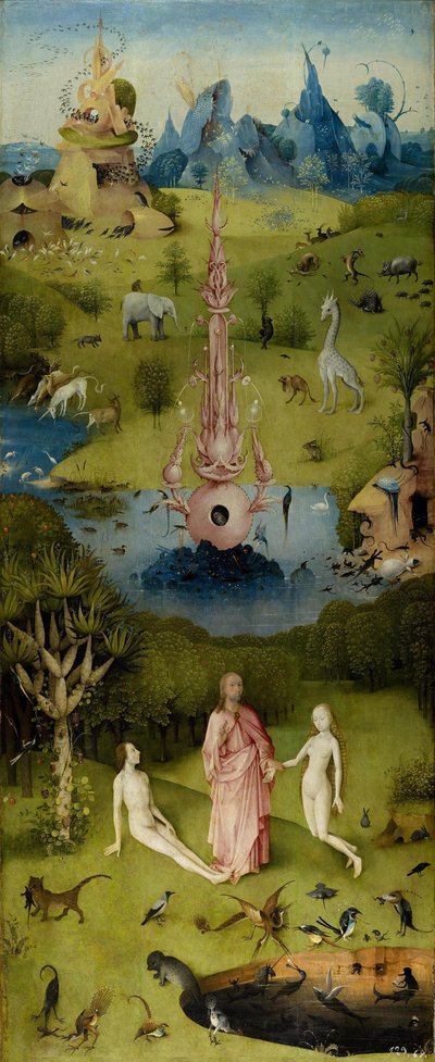O Jardim das Delícias Terrestres de Hieronymus Bosch