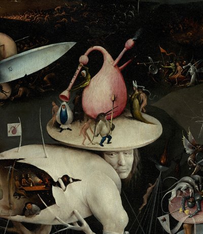 O Jardim das Delícias Terrenas, 1490-1500 de Hieronymus Bosch