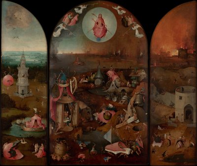 O Juízo Final, ca. 1486 de Hieronymus Bosch