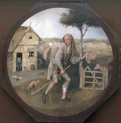 O mascate A parábola do filho pródigo de Hieronymus Bosch