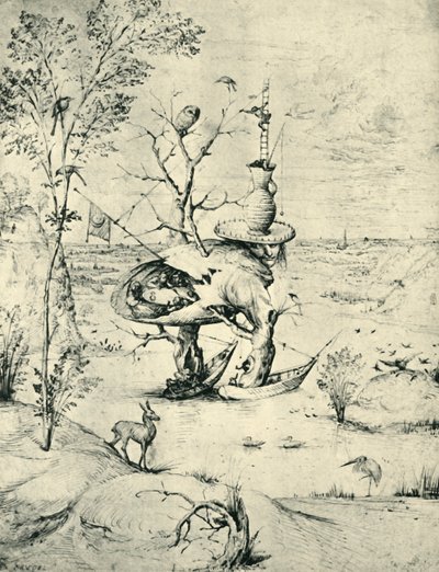 O Homem-Árvore, c1505, 1943. de Hieronymus Bosch