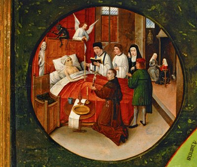 A tabela dos Sete Pecados Mortais ... de Hieronymus Bosch