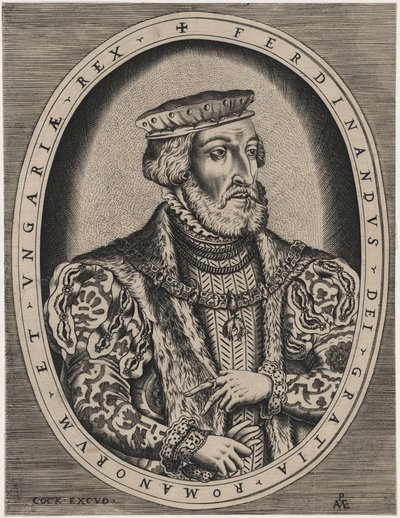 Ferdinand I, Imperador Romano de Hieronymus Cock