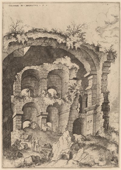 Sétima Vista do Coliseu de Hieronymus Cock