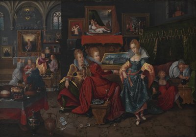 A Parábola das Virgens Sábias e das Tolas de Hieronymus Francken II