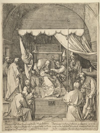 A Morte da Virgem de Hieronymus Hopfer
