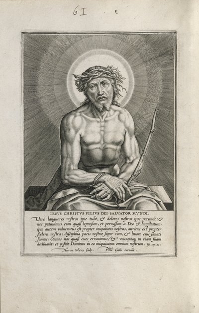 Eis o homem de Hieronymus Wierix