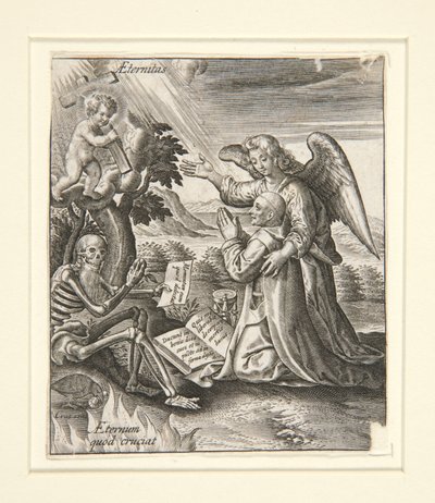 Anjo da guarda de Hieronymus Wierix