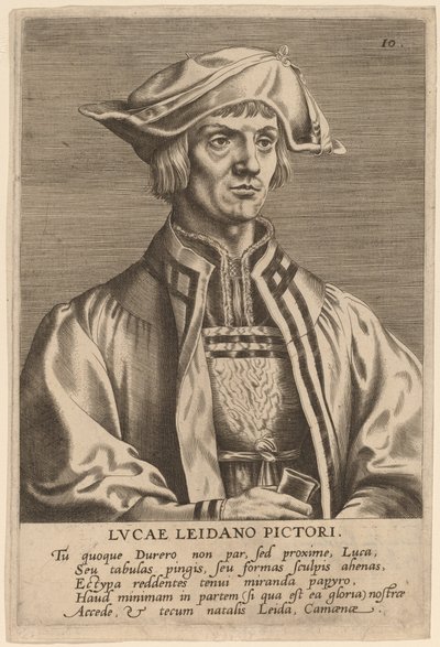 Lucas van Leiden de Hieronymus Wierix