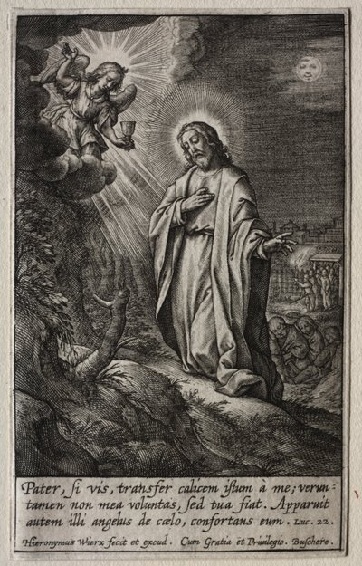 A Paixão de Cristo de Hieronymus Wierix