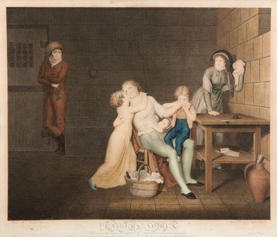 A dolorosa despedida de Hilaire (1769 1840) (after) Ledru