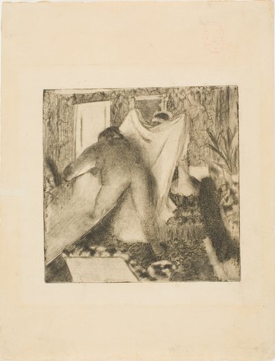 Sair do banho de Hilaire Germain Edgar Degas