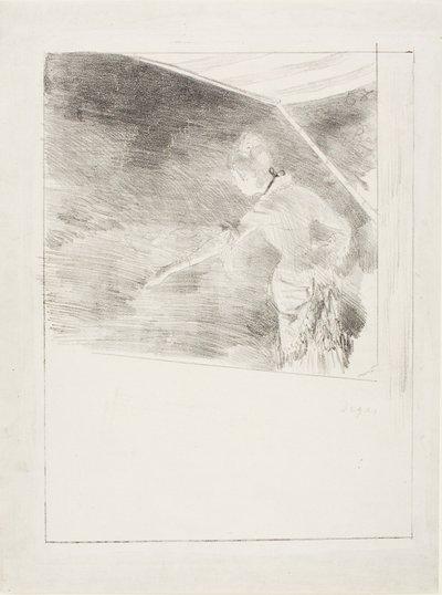 Cantor num Café-Concerto de Hilaire Germain Edgar Degas