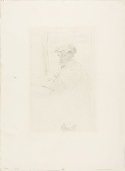 O gravador Joseph Tourny de Hilaire Germain Edgar Degas