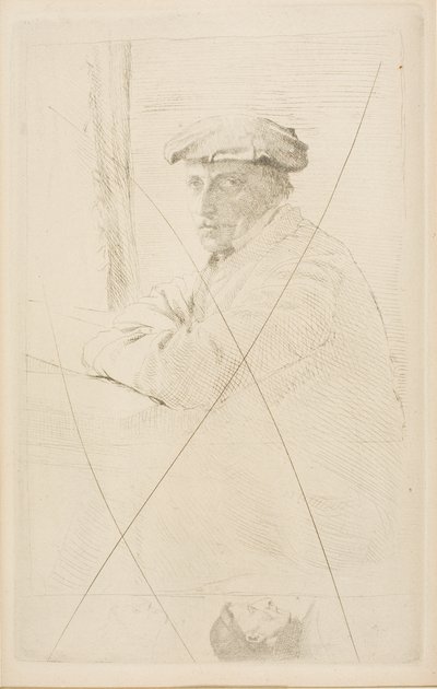 O gravador Joseph Tourny de Hilaire Germain Edgar Degas
