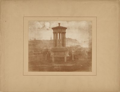 [Calton Hill, o Monumento a Dugald Stewart] de Hill and Adamson