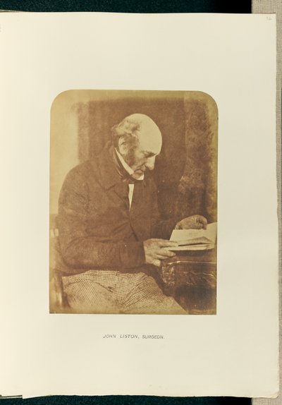 [Robert Liston] de Hill and Adamson