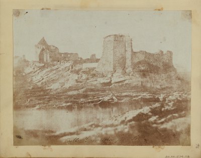 Castelo de Santo André do noroeste. de Hill and Adamson