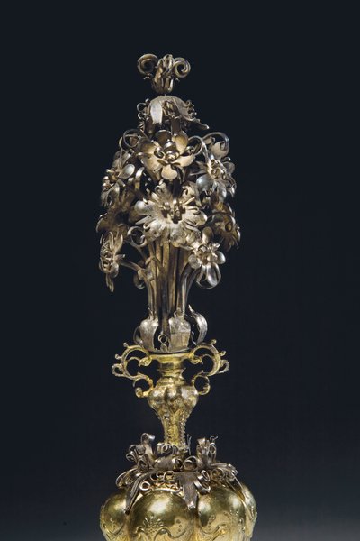 Taça Medingen Minerva, c.1650 (prata e vermeil) de Hinrich Ohmssen