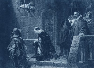 Lord Strafford levou à execução de Hippolyte Delaroche