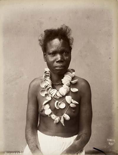 Negresse de Soudan (impressão de albúm) de Hippolyte Arnoux