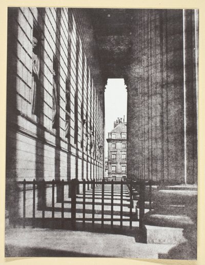Colunata da igreja da Madeleine de Hippolyte Bayard