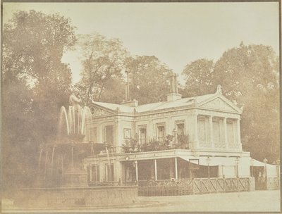 [Fonte de Vénus de Francisque-Joseph Duret e Café des Ambassadeurs] de Hippolyte Bayard