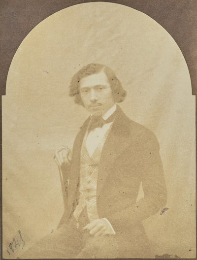 [Retrato de um homem sentado]. de Hippolyte Bayard