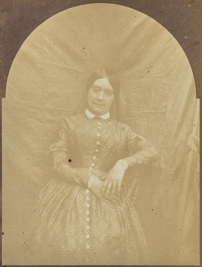 [Retrato de uma mulher sentada]. de Hippolyte Bayard